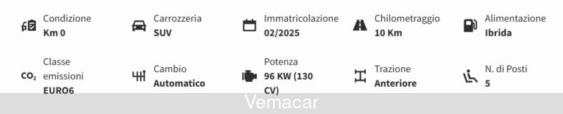 Jeep Compass Compass MY24 1.5 Turbo T4 130 CV MHEV 2WD Summit