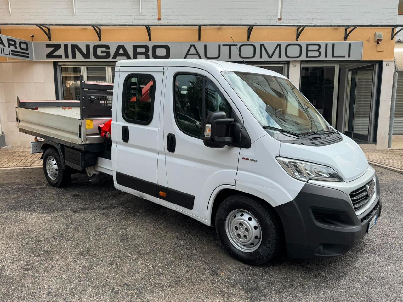 FIAT DUCATO MAXI 35 LH1 2.3MJT 130CV DOPPIA CABINA GRU FASSI