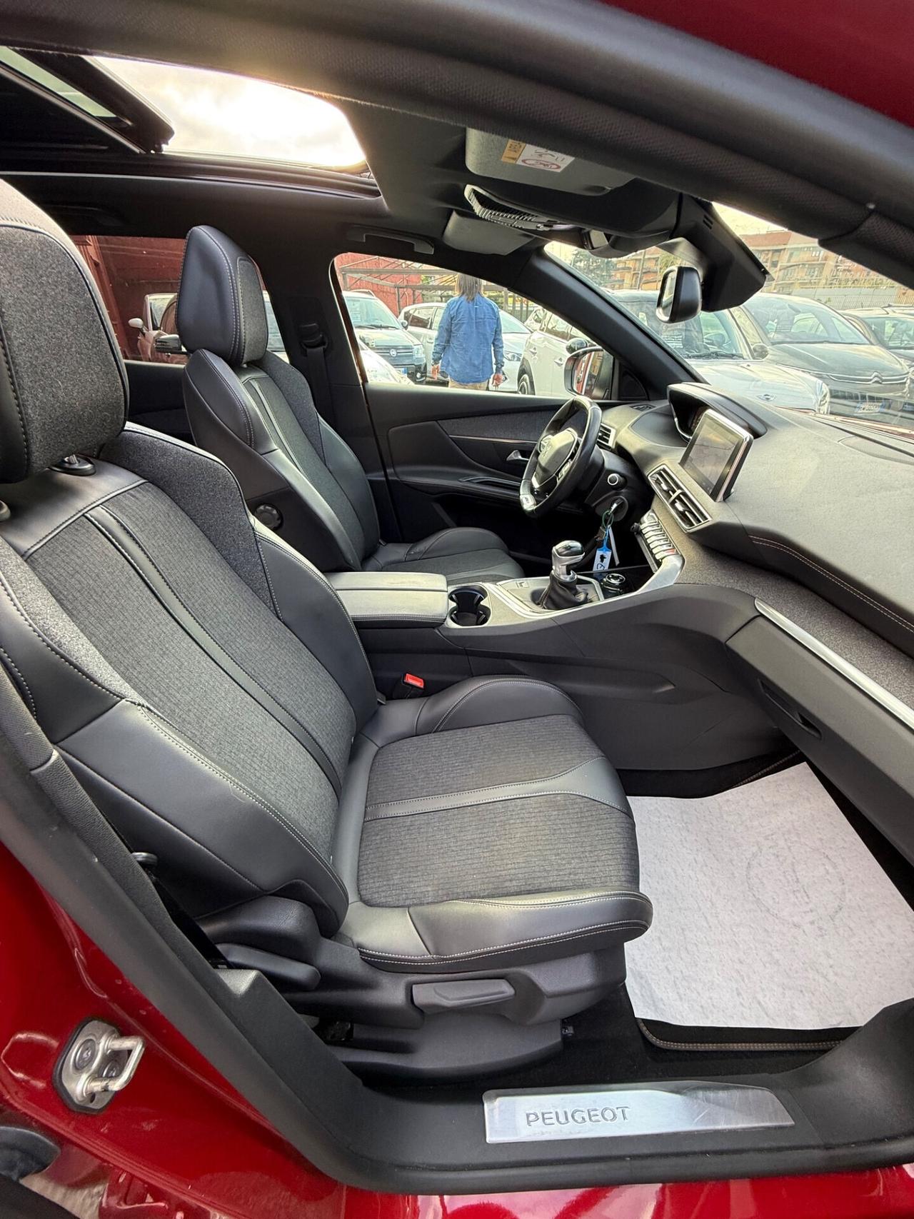 3008 BlueHDi 130 -GT Line-TETTO-garanzia-unipro