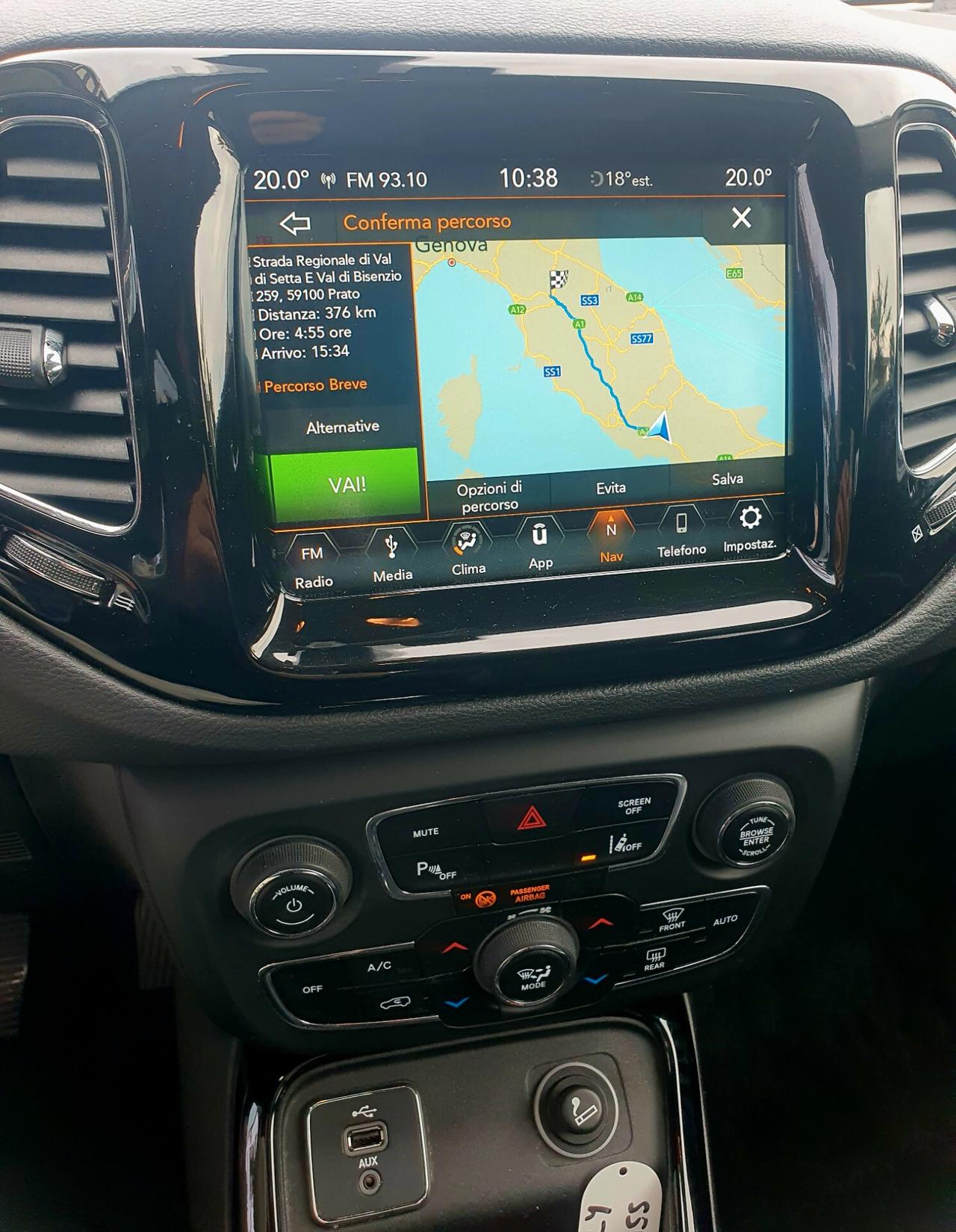 Jeep Compass 1.6 Multijet - ANNO 11/2018 - KM 105MILA!!!