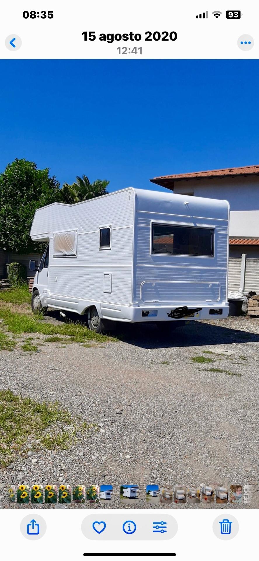 Fiat Ducato Pegaso Camper 5 posti