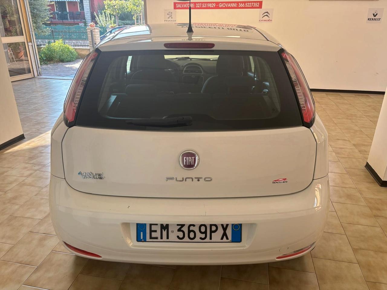 FIAT PUNTO ANNO 2012 BZ METANO ADATTA NEOPATENTATI KM 185 MILA