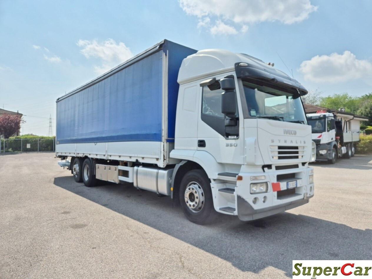 IVECO STRALIS 260S35 centina registrabile,sponda caricatrice
