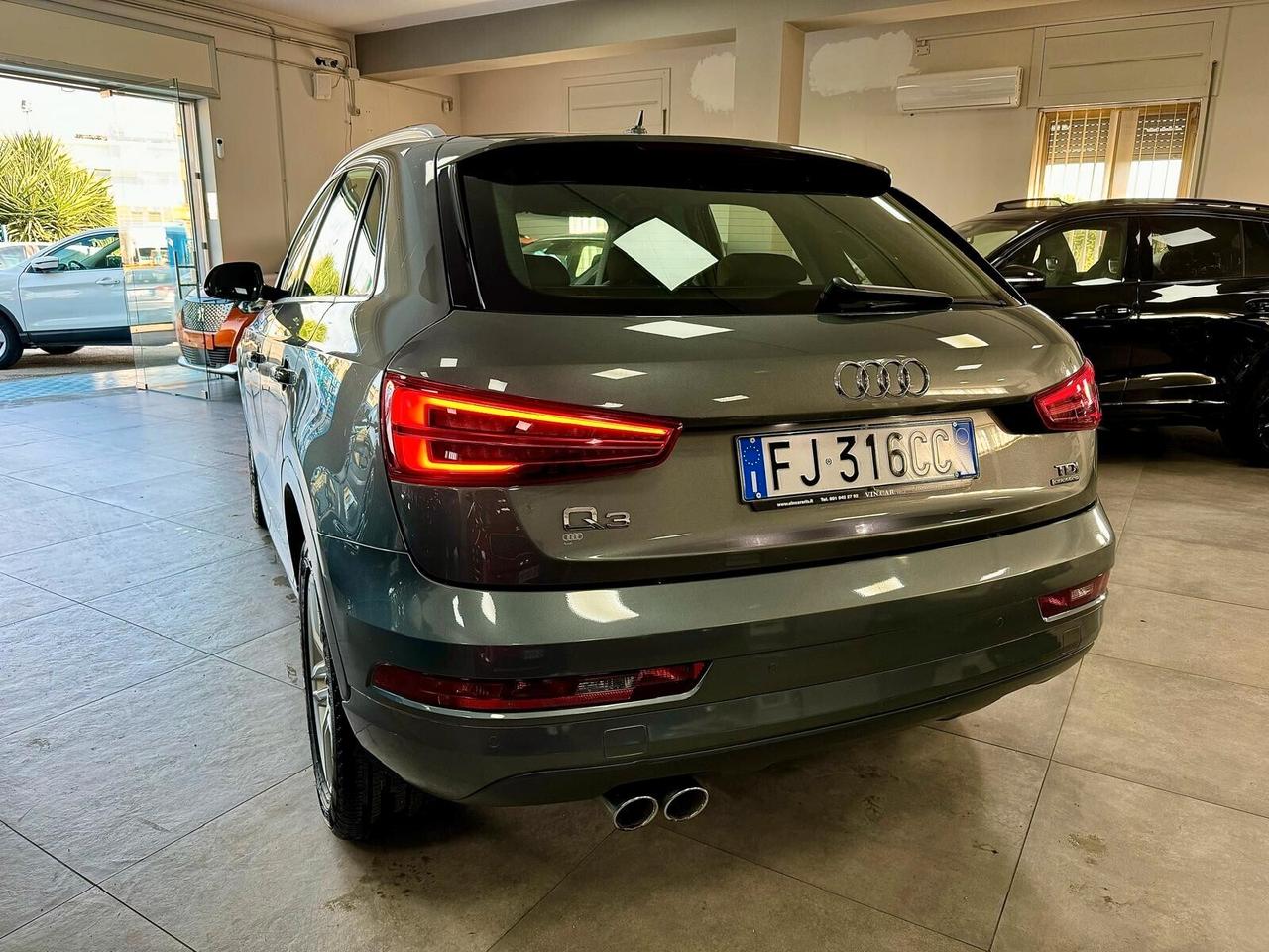 Audi Q3 2.0 TDI 150cv quattro S tronic Sport 2017