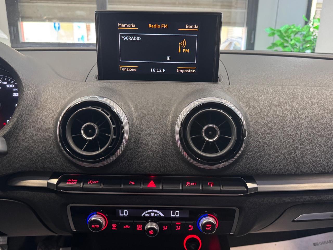 Audi A3 SPB 1.6 TDI 110 CV S-LINE FINANZIABILE