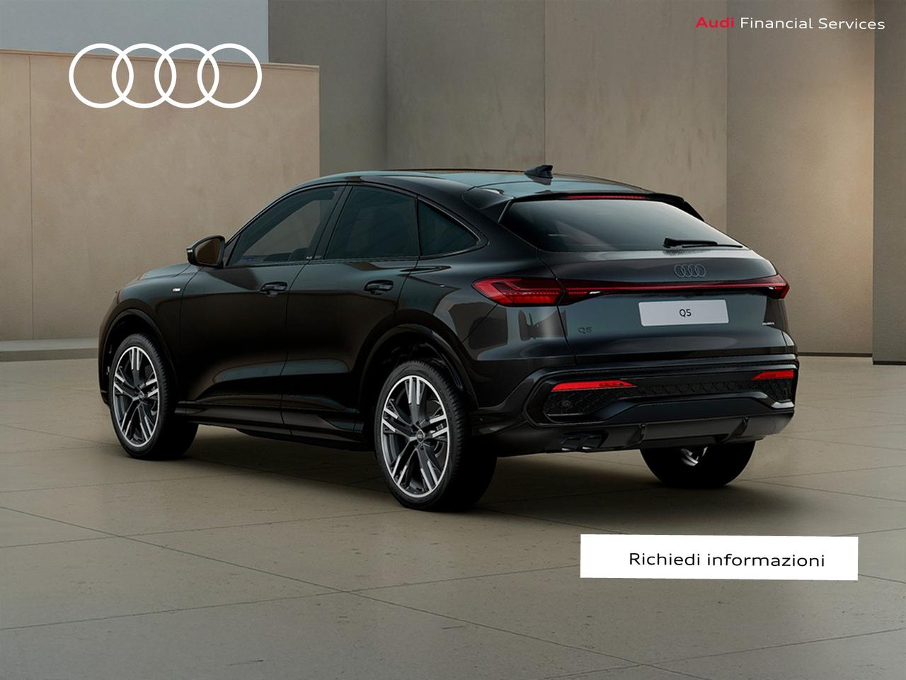 Audi Q5 sportback 2.0 tdi mhev+ s line edition quattro 204cv s-tronic