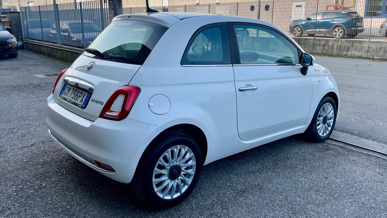 FIAT 500 1.0 HYBRID DOLCEVITA 69CV - TETTO, PELLE, NEOPATENTATI