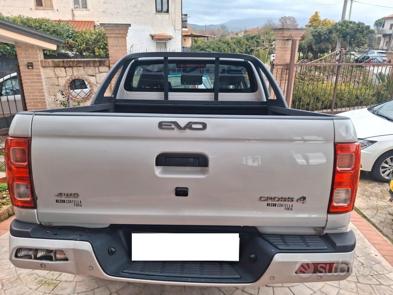 Evo Cross 4 2.0 Turbo Diesel Doppia Cabina 4x4 PELLE CRUISE NAVI CAMERA PDC MULIFUNZ.