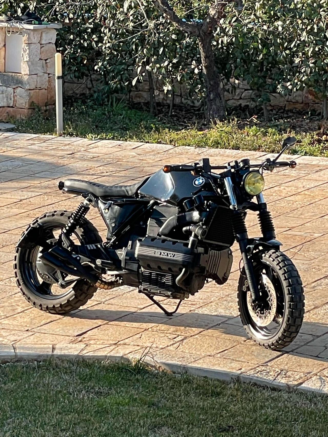 Bmw K 100 RS 16 V scrambler cafè racer iscritta ASI