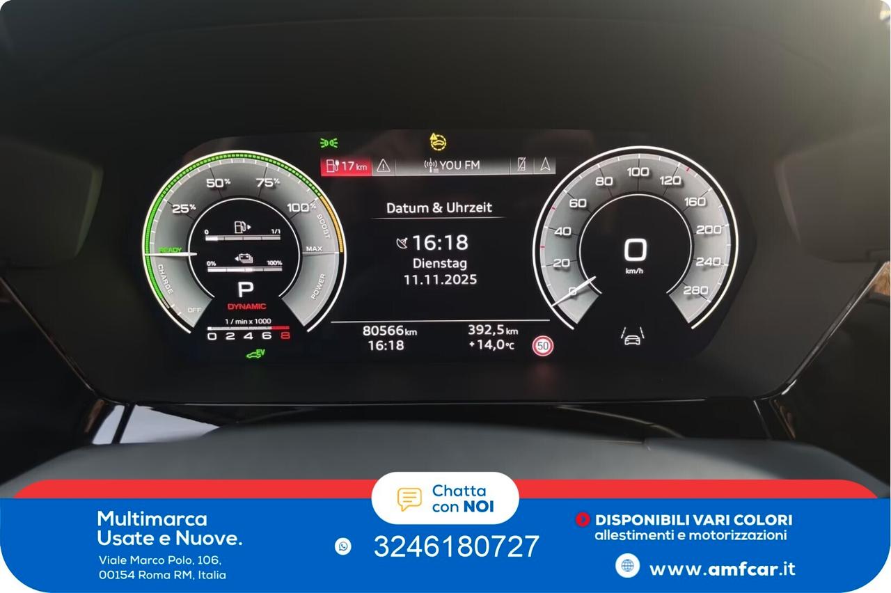 Audi A3 Sportback 40 TFSI e S-Line *Navi*Telecamera*ACC*