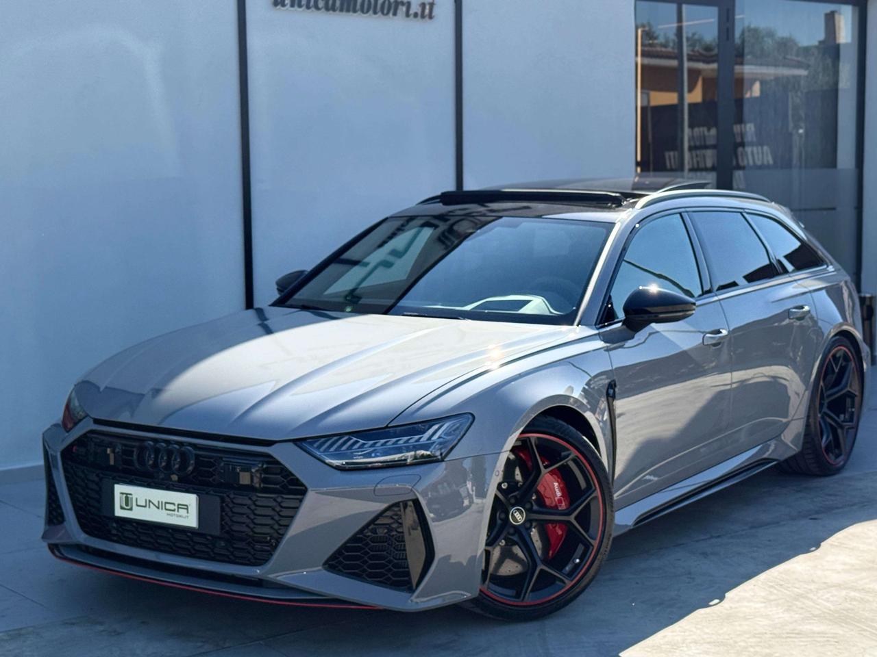 Audi RS6 Avant 4.0 630CV MHEV Performance Quattro TipTronic ITALIANA - TETTO - IVA ESPOSTA