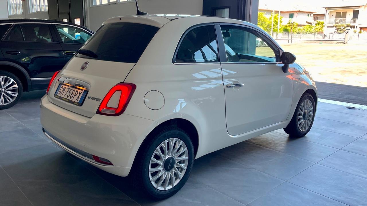FIAT 500 1.0 HYBRID DOLCEVITA 69CV - TETTO, PELLE, NEOPATENTATI