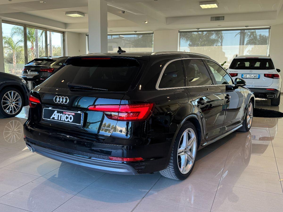 AUDI A4 Avant 2.0 TDI 190CV quattro S-LINE Pelle Cokpit Matrix