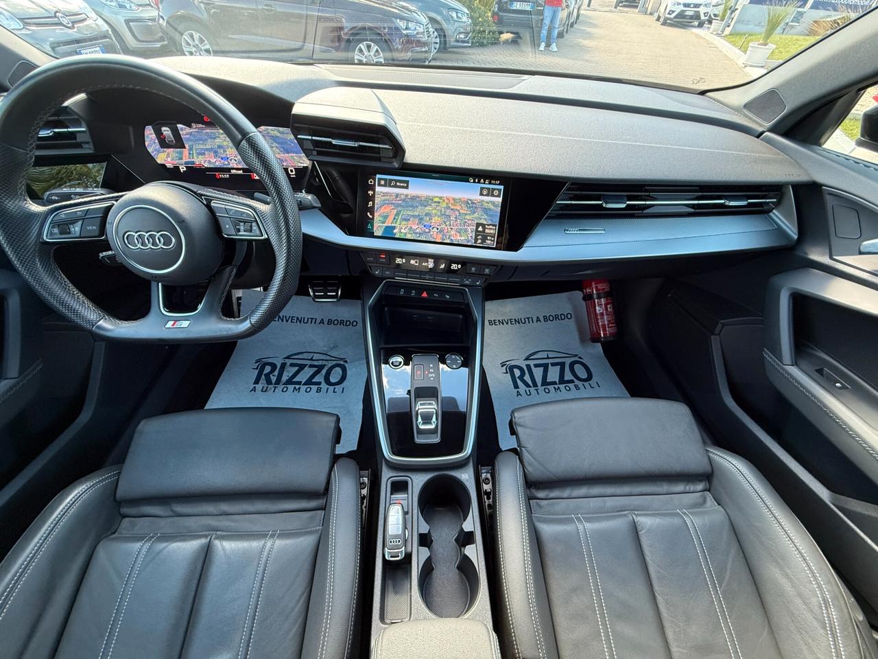 AUDI A3 SPB 35 TDI 150CV 3XS-LINE IDENTITY BLACK S-TRONIC