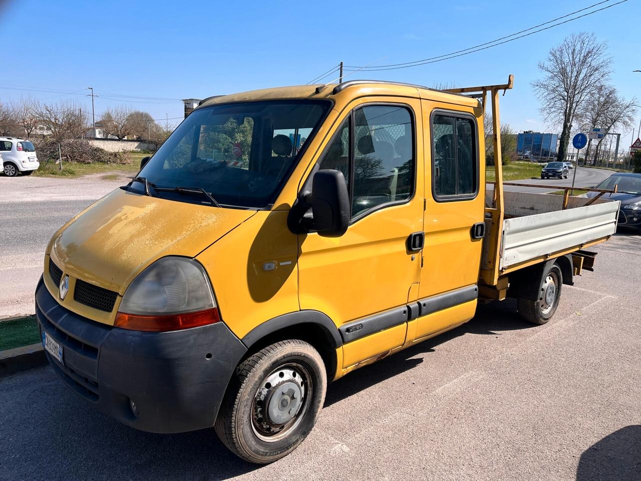 Renault master doppia gabina 7 posti Cassonato