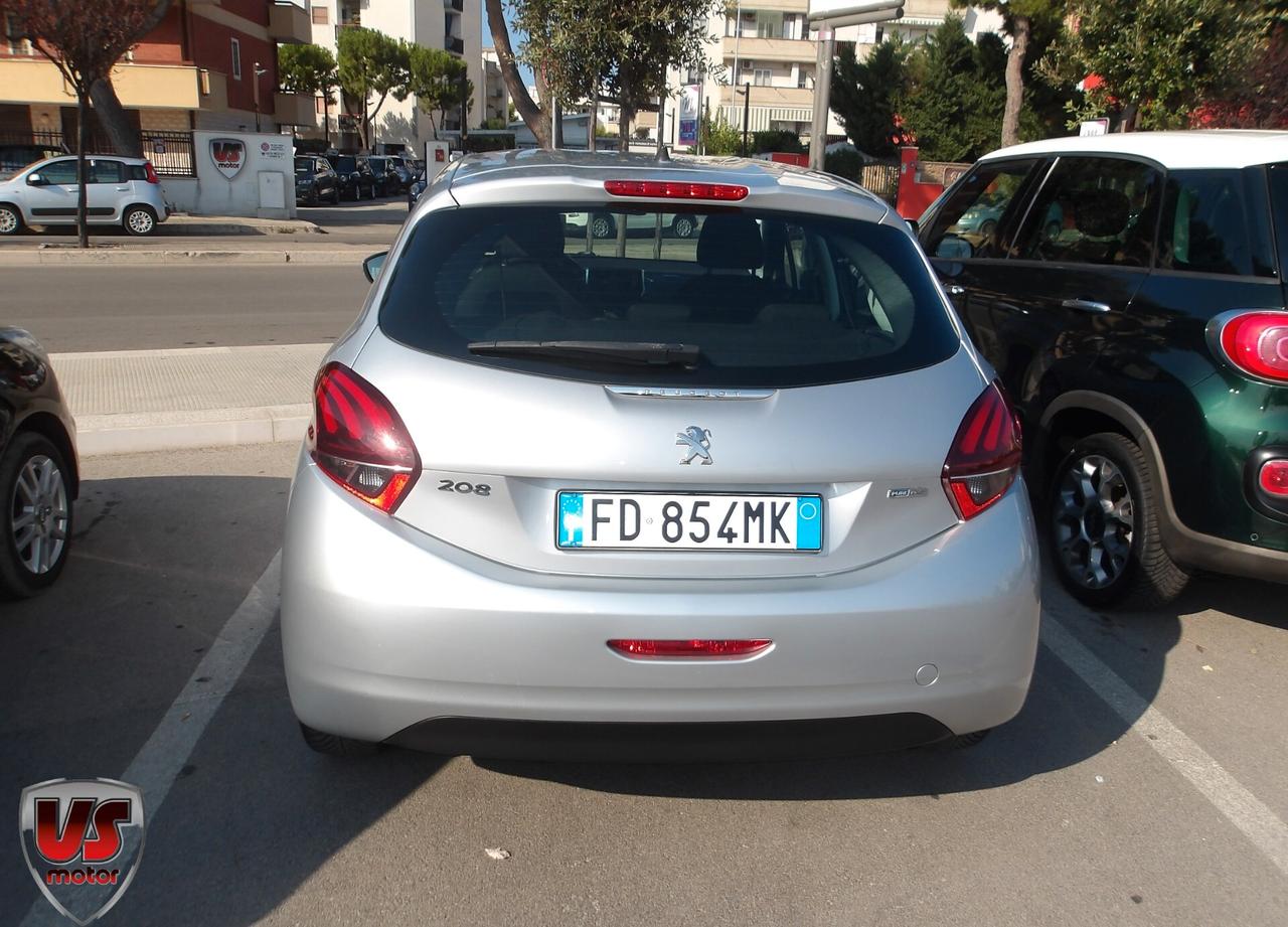 PEUGEOT 208 1.2 BENZ-GARANZIA FULL-2016
