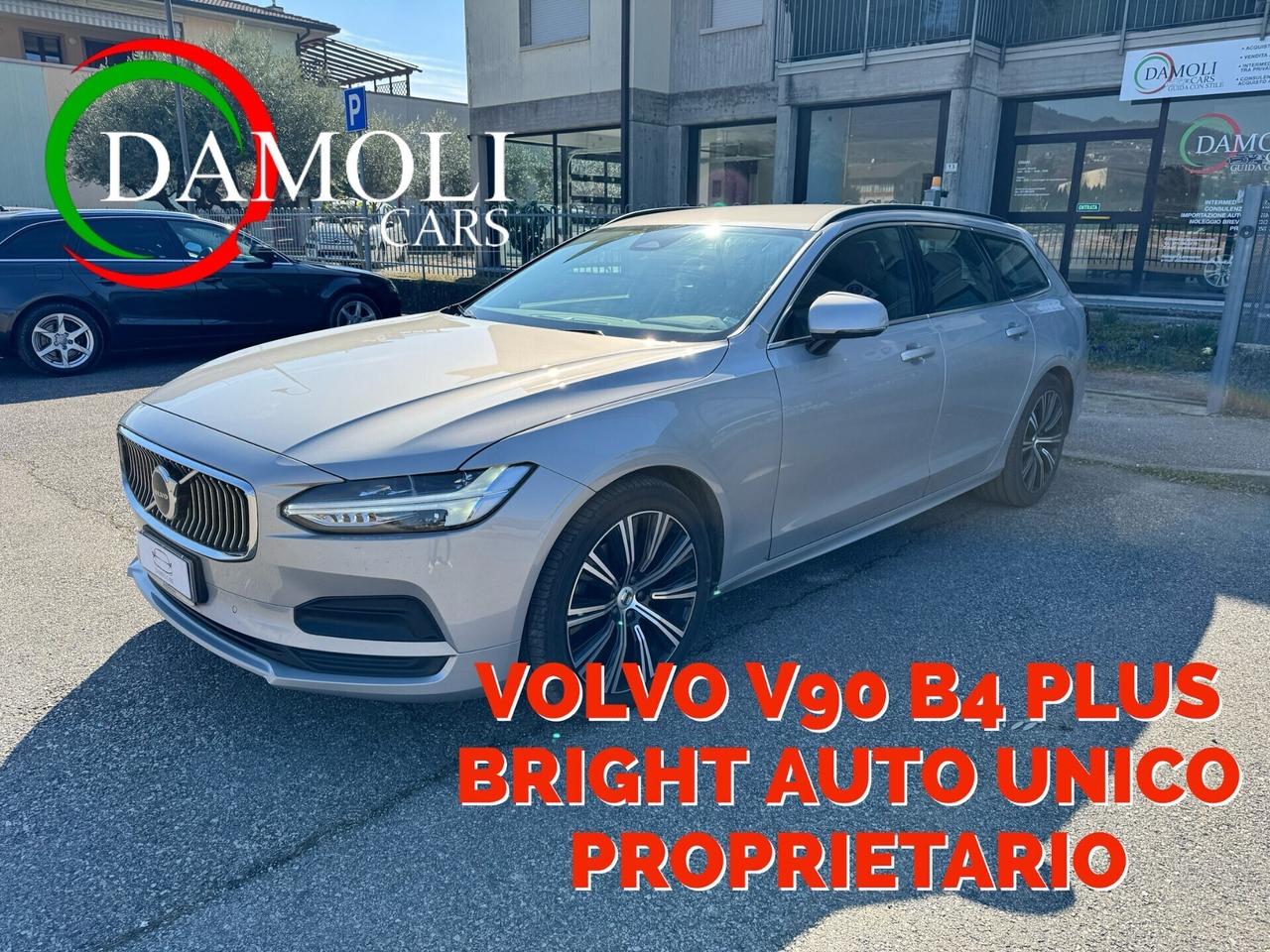 Volvo V90 B4 (d) automatico Plus Bright UNICO PROP