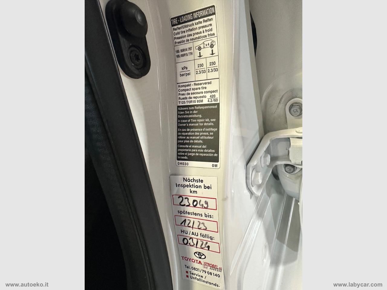 TOYOTA Aygo Connect 1.0 VVT-i 72 CV 5p.Team Deutschland