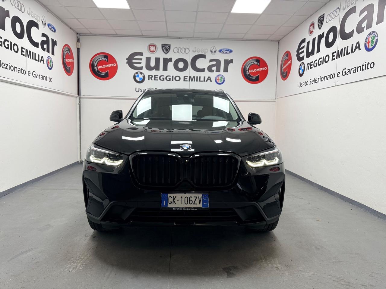 Bmw X3 xDrive20d 190CV 48V Msport 07/2022 EURO 6D TEMP