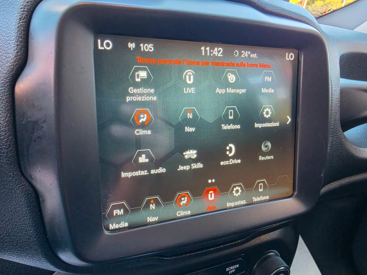 Jeep Renegade 1.6 diesel 05/2019 AUTOMATICA cv120