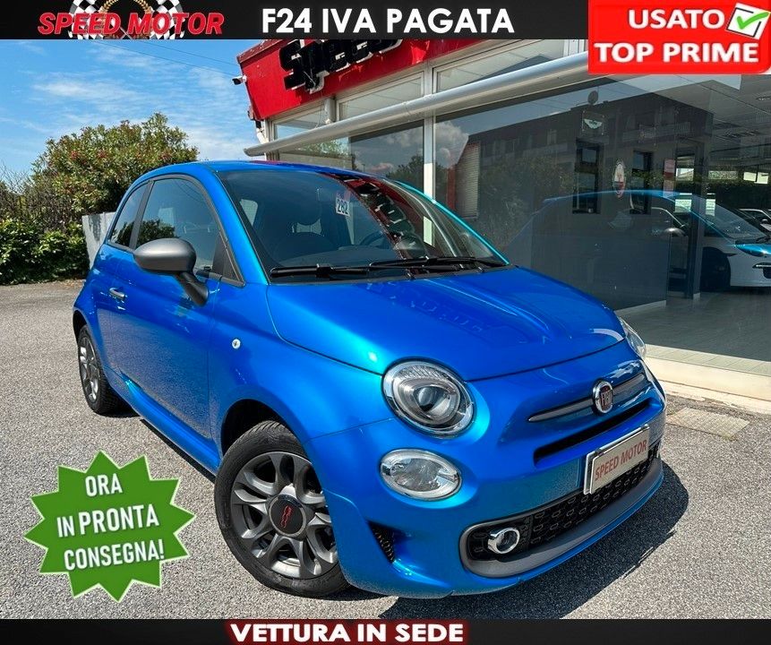 Fiat 500 1.2 SPORT, NAVI, SENSORI, PELLE, CARPLAY IN PRONTA CONSEGNA ! ! !