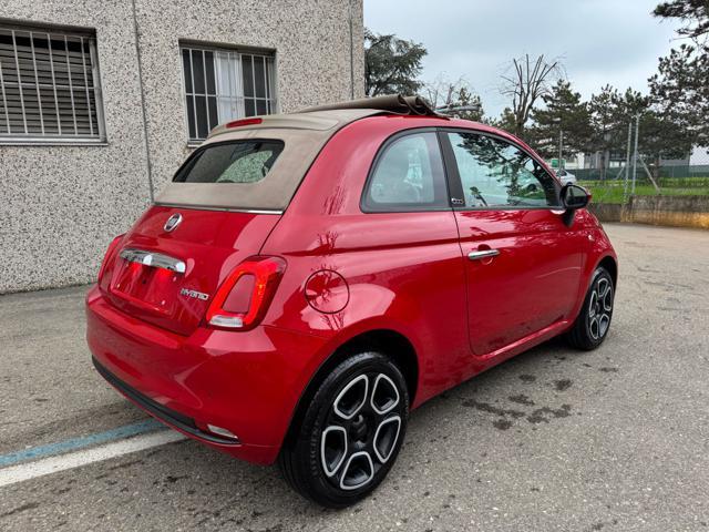 FIAT 500 C 1.0 Hybrid Red KM. 20.800