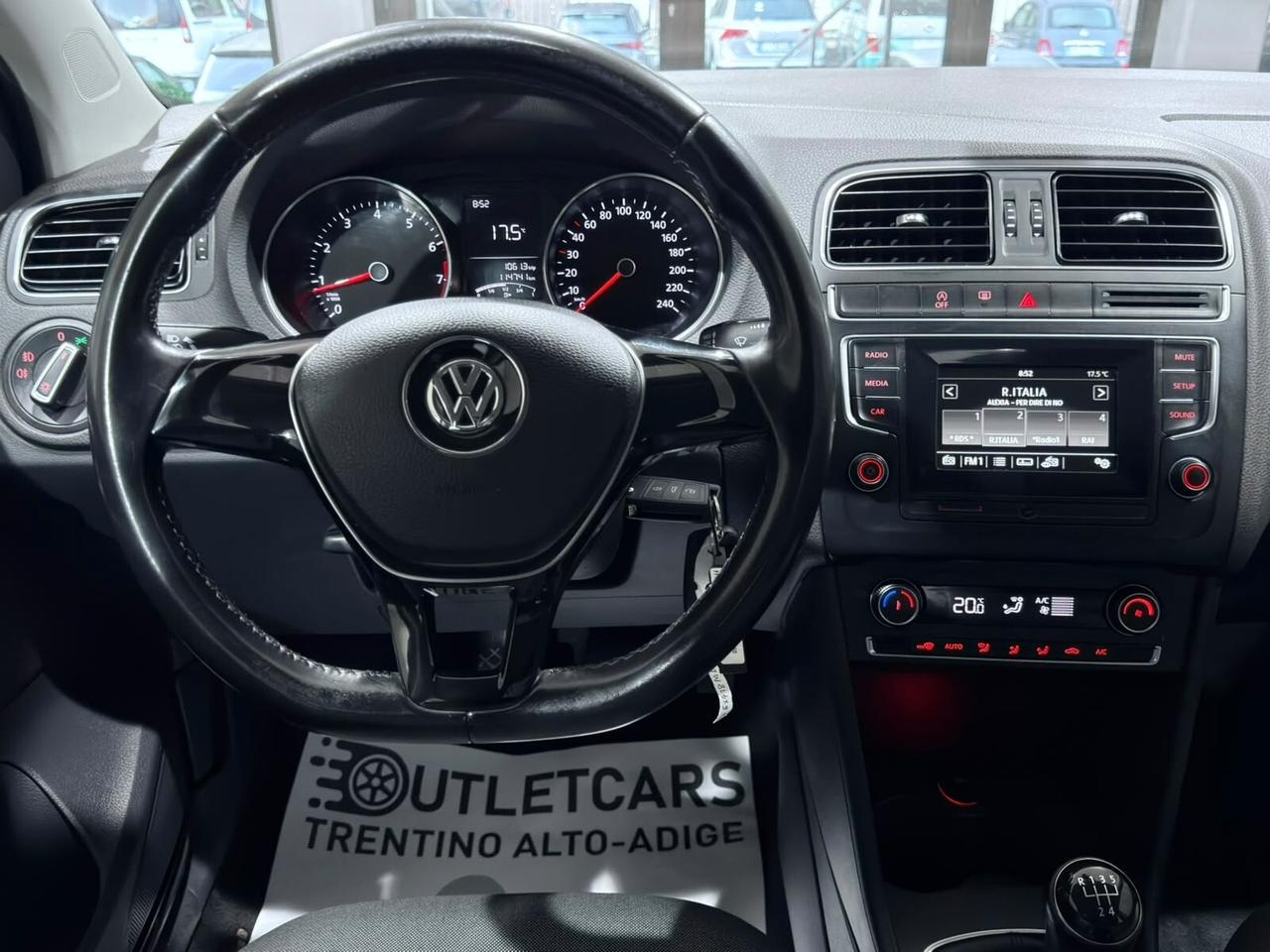 VW POLO 1.2 TSI 90CV 5P UNICOPROPRIETARIO