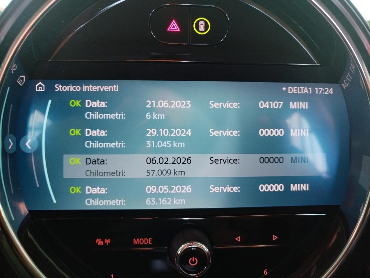 MINI COOPER COUNTRYMAN 1.5 136CV AUTO PELLE UNIPRO