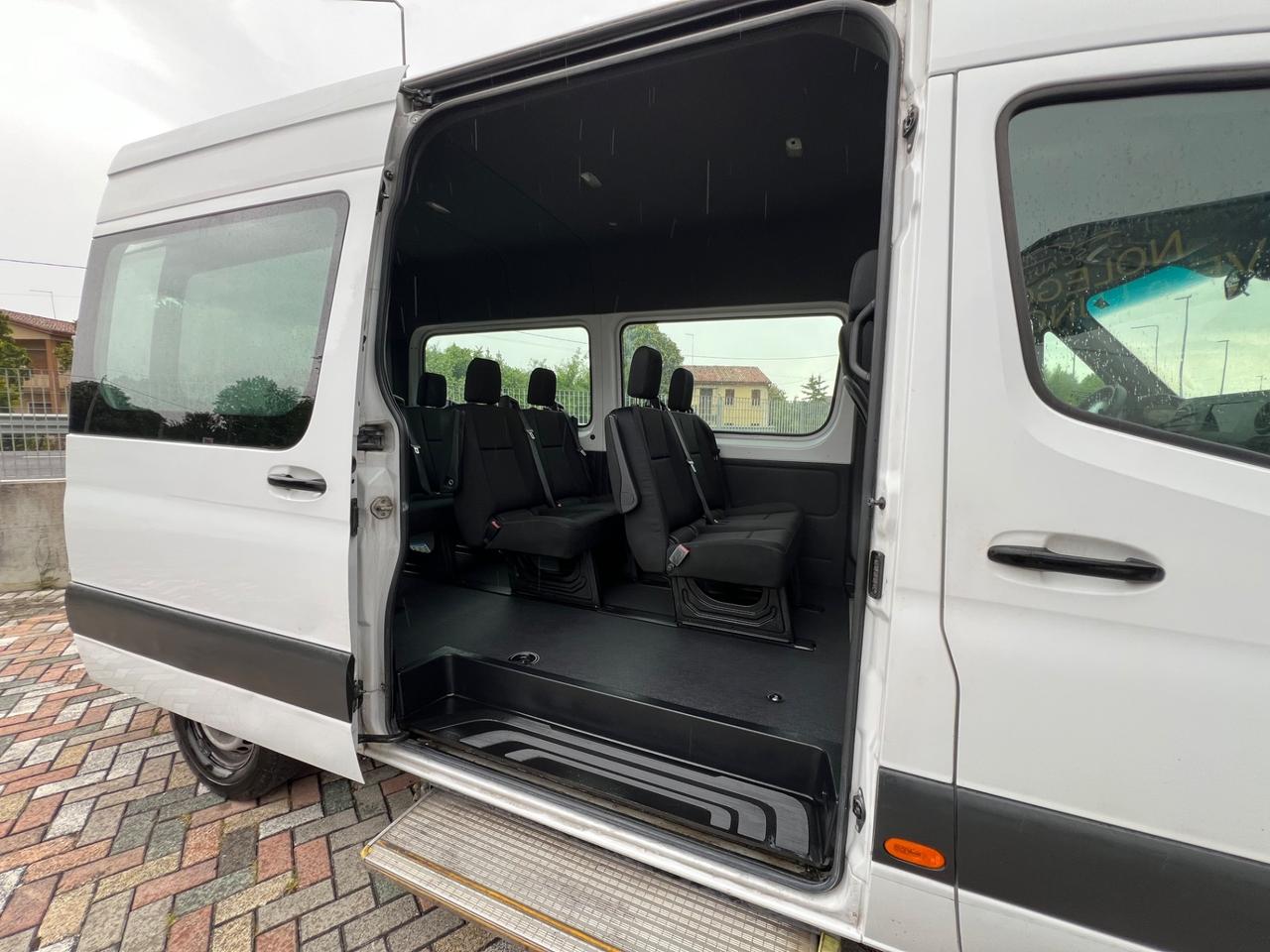 Mercedes-benz Sprinter K37/35 319 CDI 9 Posti Tetto Alto 7 P. Medio