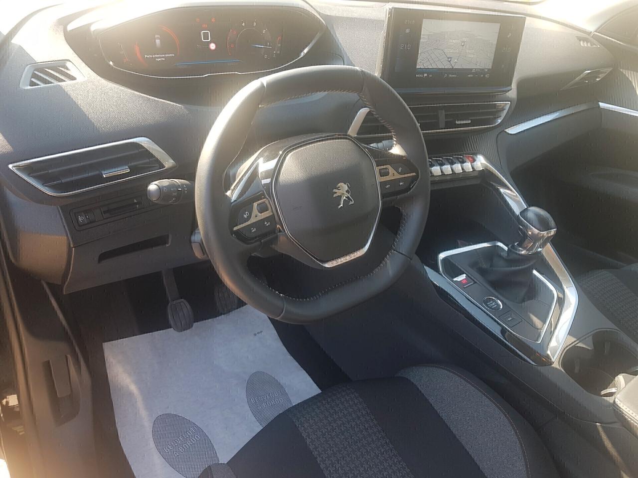 Peugeot 3008 BlueHDi 130cv Navy Led Rcam Clima aut. Sensori