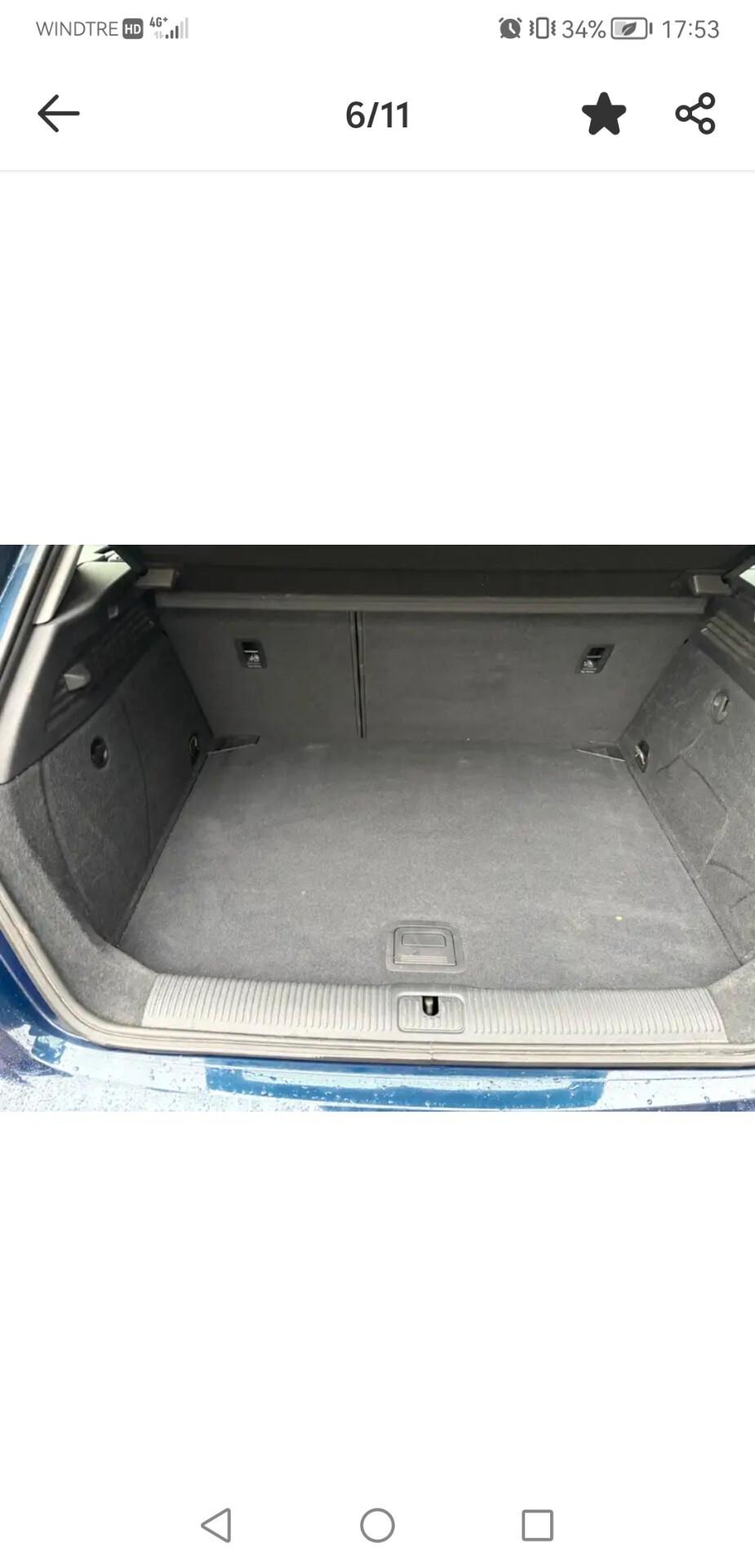 Audi A3 35TFSI 150CV 2019 - Garanzia 12 Mesi