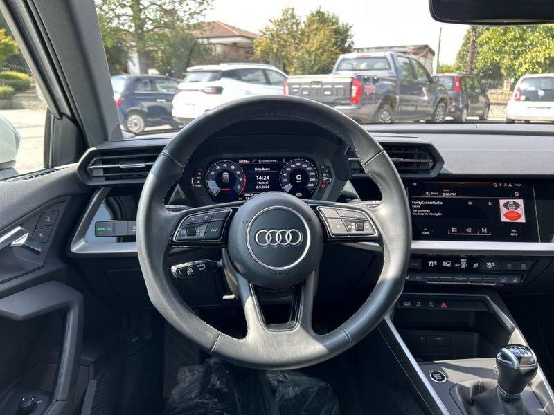 Audi A3 SPB 35 TFSI 150CV Sport Advanced PARI AL NUOVO