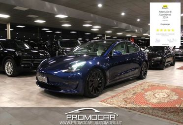 TESLA Model 3 PERFORMANCE AWD DUAL MOTOR *UNIPROP*GUIDA AUTONOMA