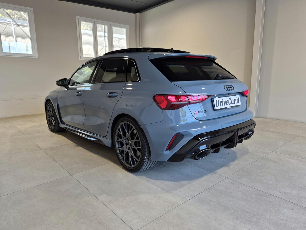 Audi A3 RS3 SPB SCARICHI TETTO MATRIX CARBONIO SONOS PELLE ACC PINZE ROSSE C19 280KM/H
