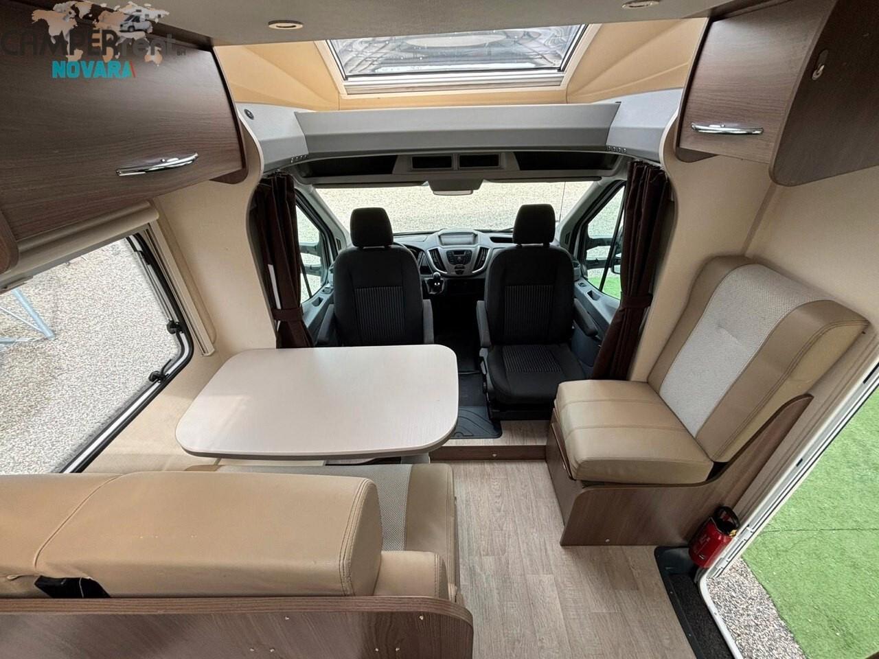 Chausson FLASH 628 EB - SEMINTEGRALE LETTO NAUTICO