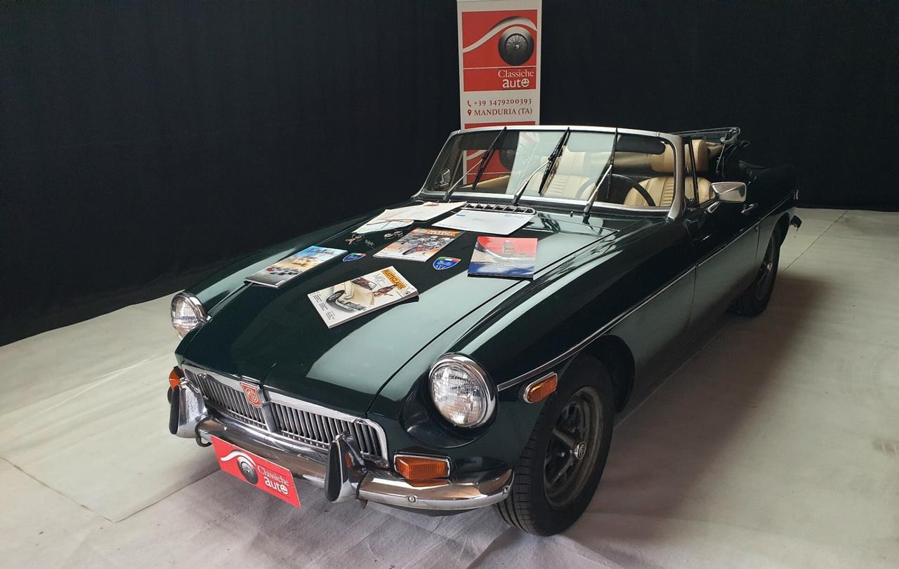 Mg MGB Roadster 1.8cc certif. ASI con CRS