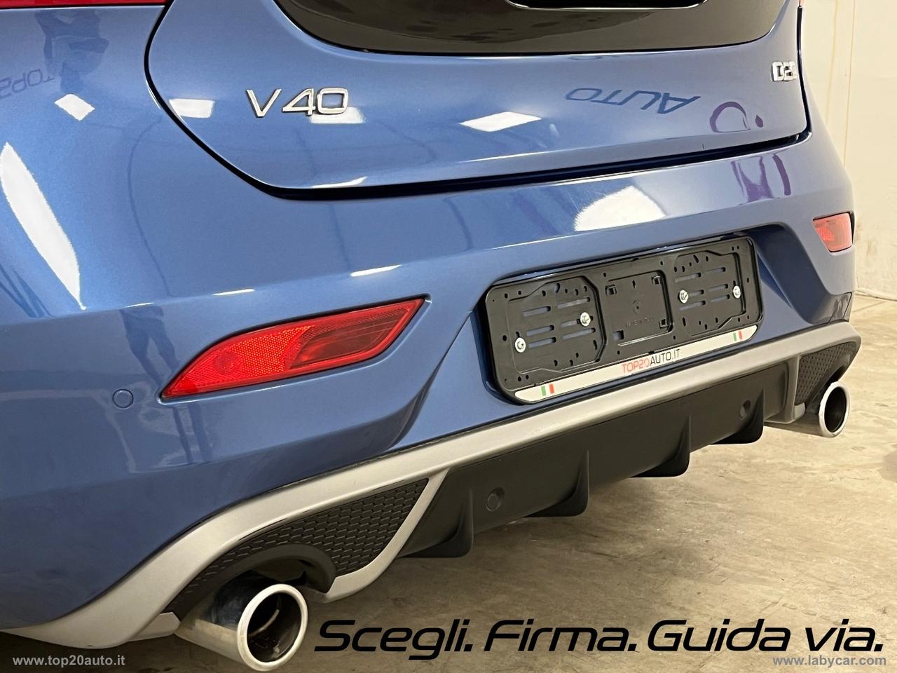 VOLVO V40 D2 R-design FARI LED|DOPPIO SCARICO