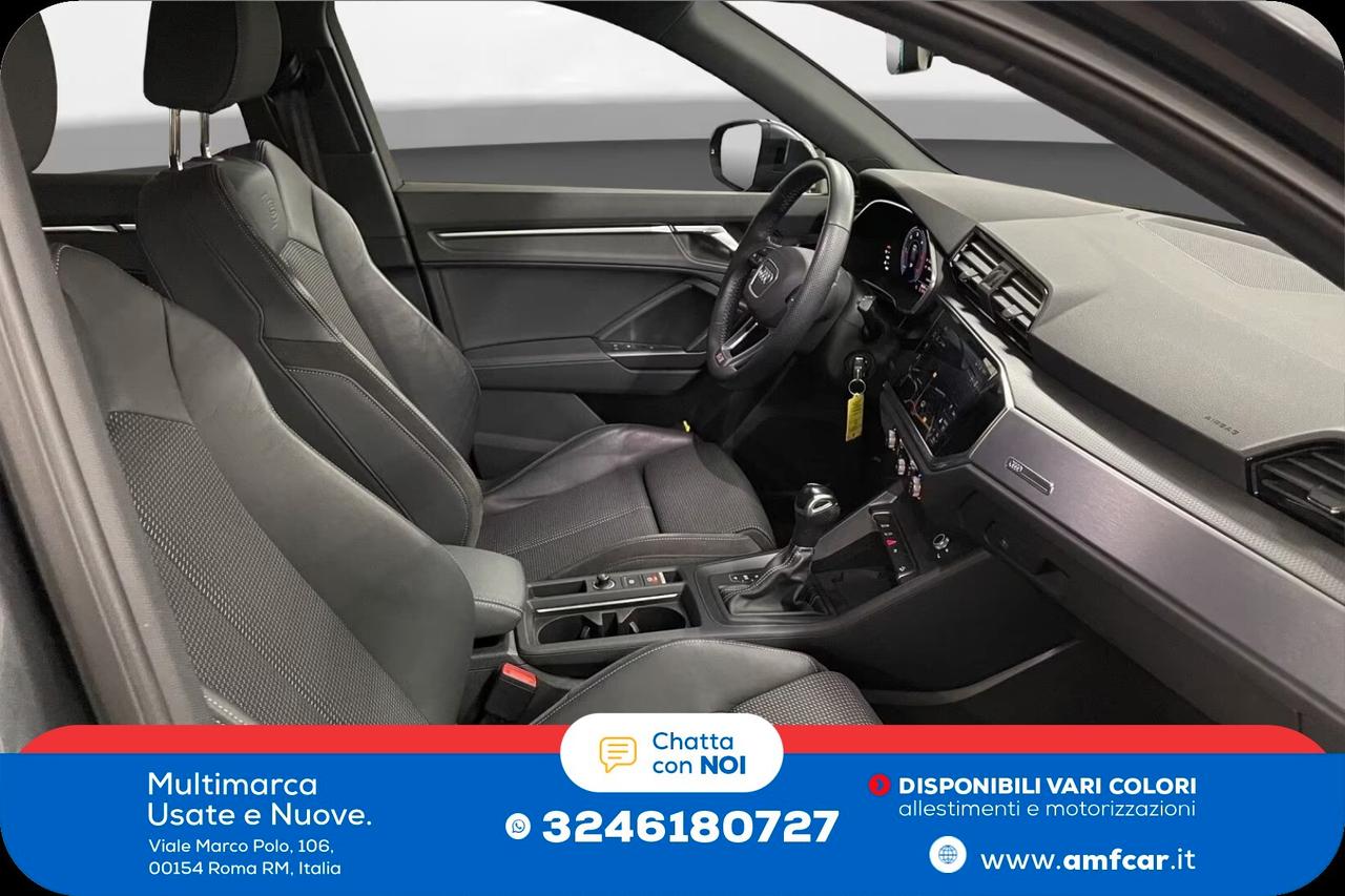 Audi Q3 35 TDI S tronic S Line Navi Pano Matrix cerchi 19