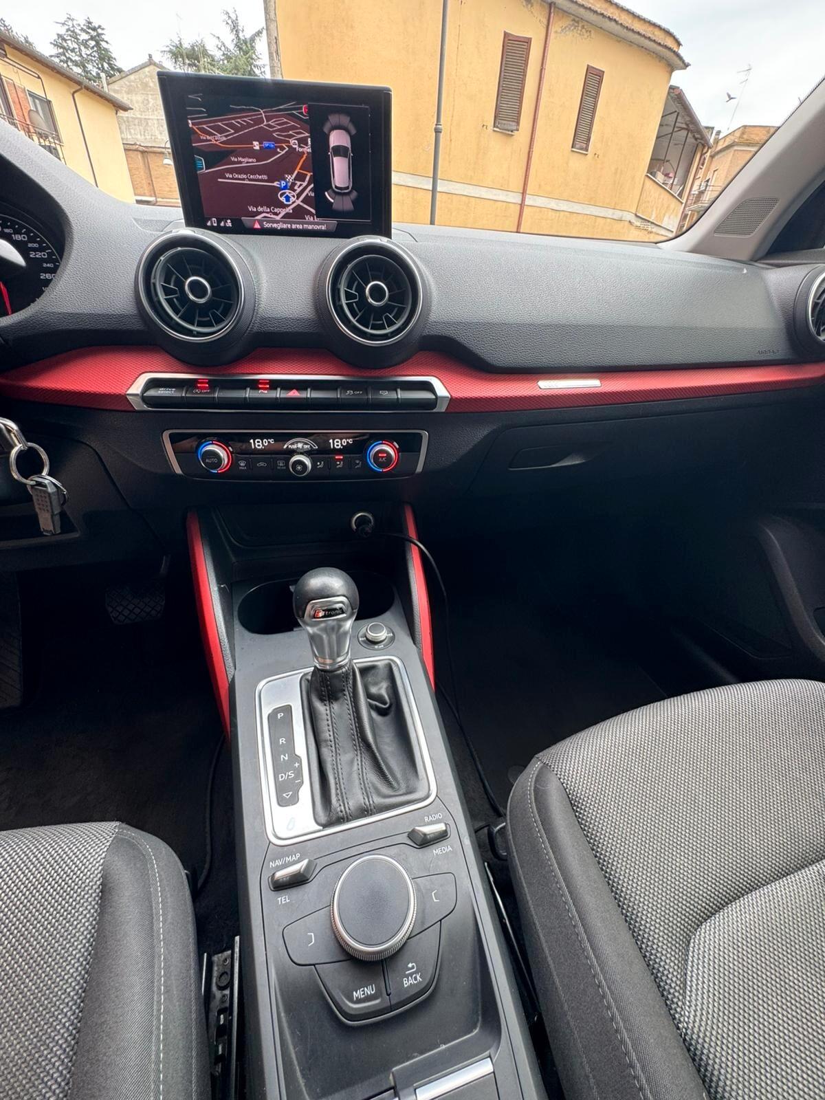 Audi Q2 1.4 TFSI S tronic S line Edition 150 CV, TAGLIANDI UFFICIALI, UNIPRO, BLACK EDITION, BELLISSIMA