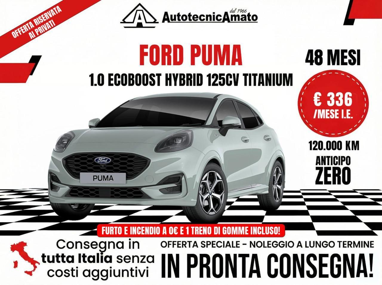 Ford Puma 1.0 EcoBoost Hybrid 125 CV S&S Titanium