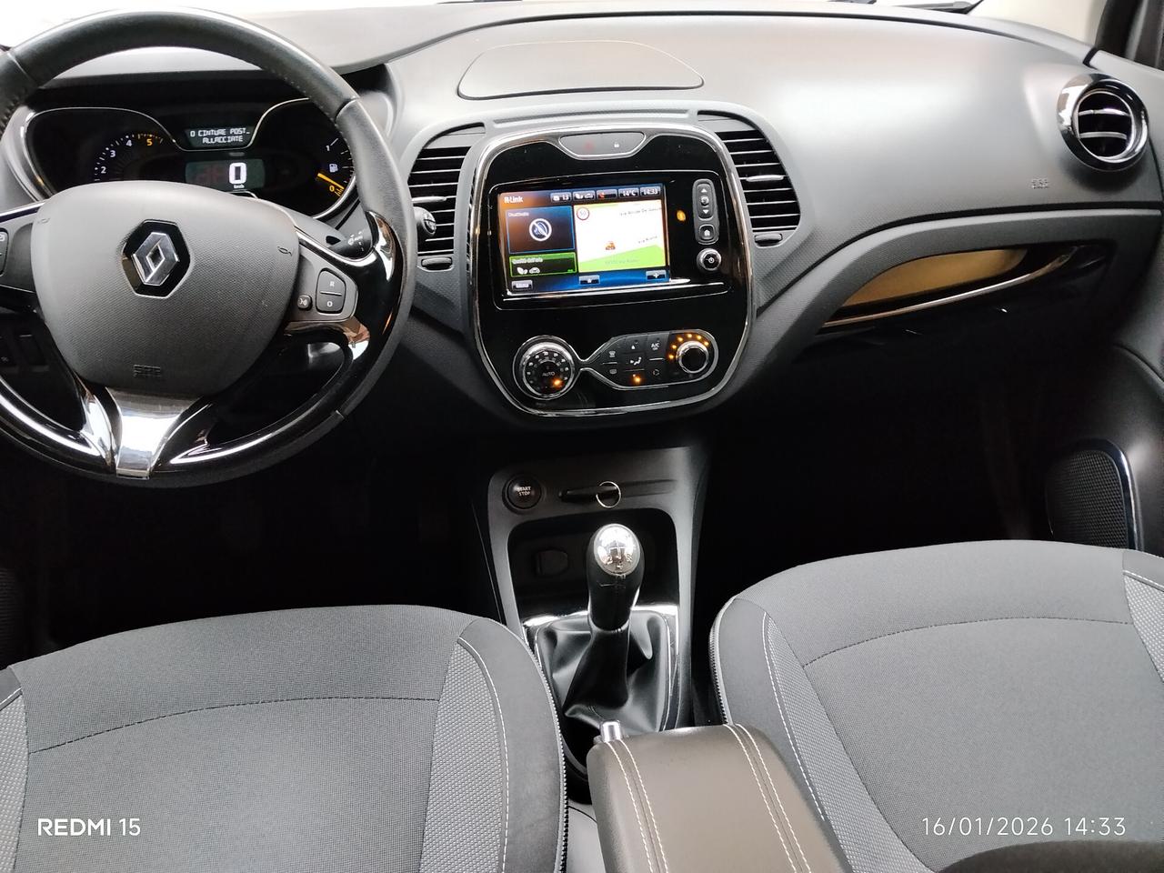 Renault Captur dCi 1.5 diesel 90 CV Start&Stop Energy Intens