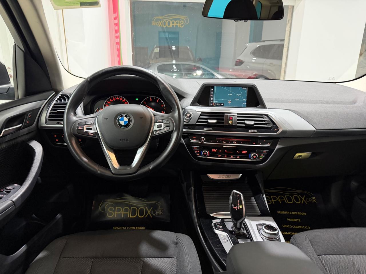 BMW X3 20D X-DRIVE 2018 *KM CERTIFICATI BMW *UNICOPROPRIETARIO