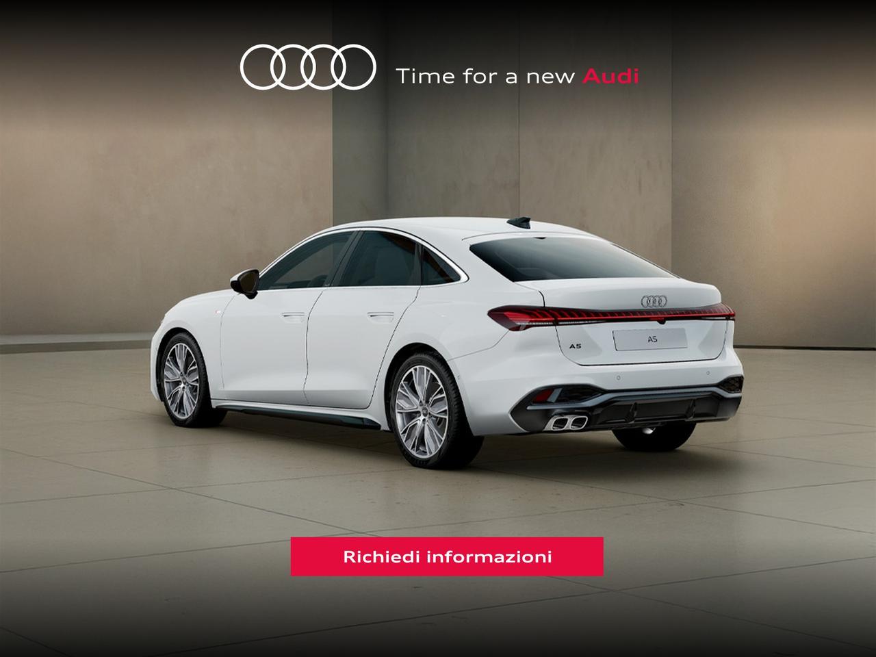 Audi A5 berlina 2.0 tdi mhev+ s line edition 204cv s-tronic