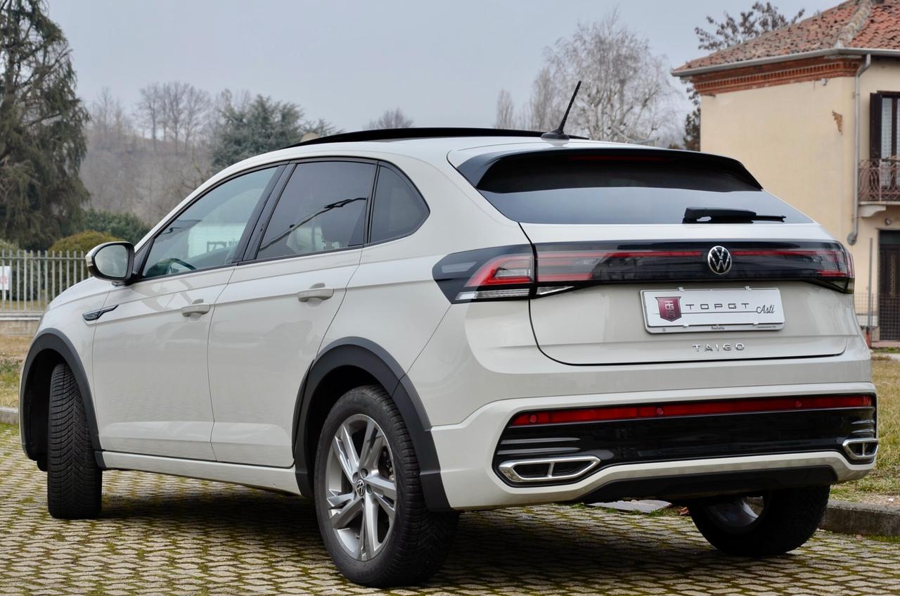 VOLKSWAGEN TAIGO 1.5 TSI R-LINE 150cv DSG, UNICOPROPRIETARIO, UFF ITALIANA, EURO 6D, TETTO, FARI FULL LED, APPLE ANDROID, PERMUTE