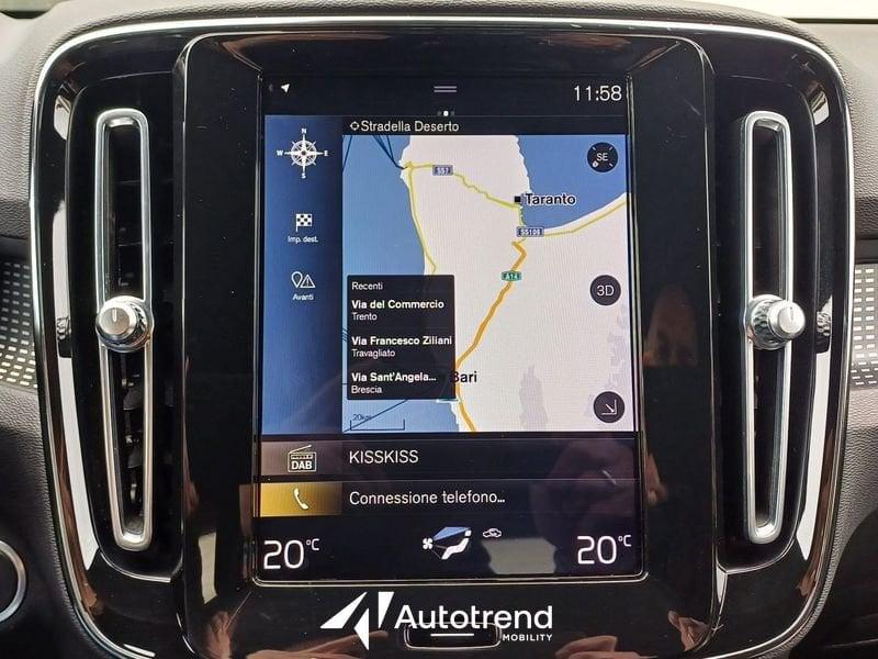 Volvo XC40 D3 150 CV AWD Automatica NAVI LED R-design