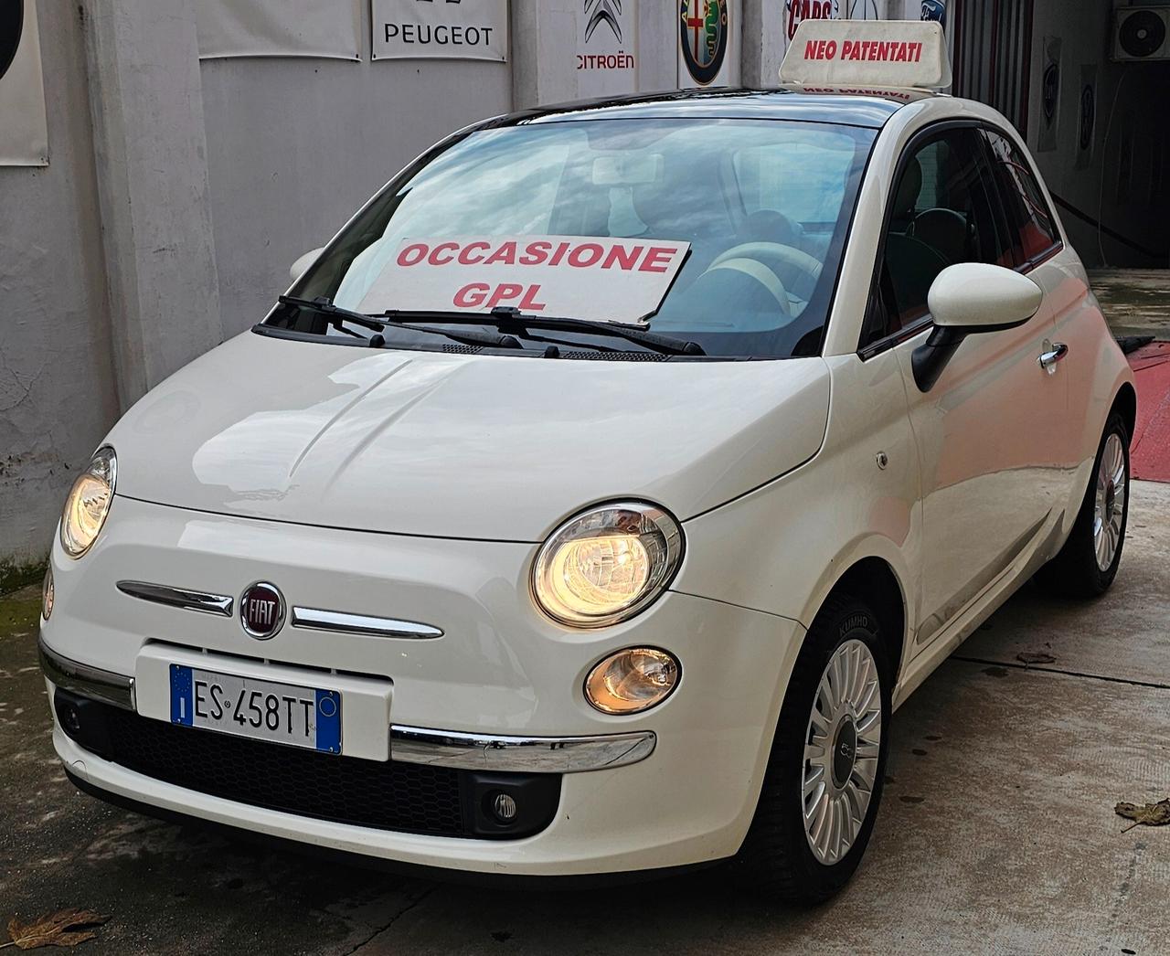 FIAT 500 1.2 69CV GPL LOUNGE