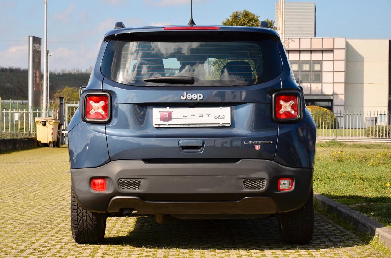 JEEP RENEGADE 1.6 MJT LIMITED 2WD 130cv, PREZZO REALE, SERVICE JEEP, UFF ITALIANA, EURO 6D, APPLE ANDROID, RETROCAMERA, PERMUTE