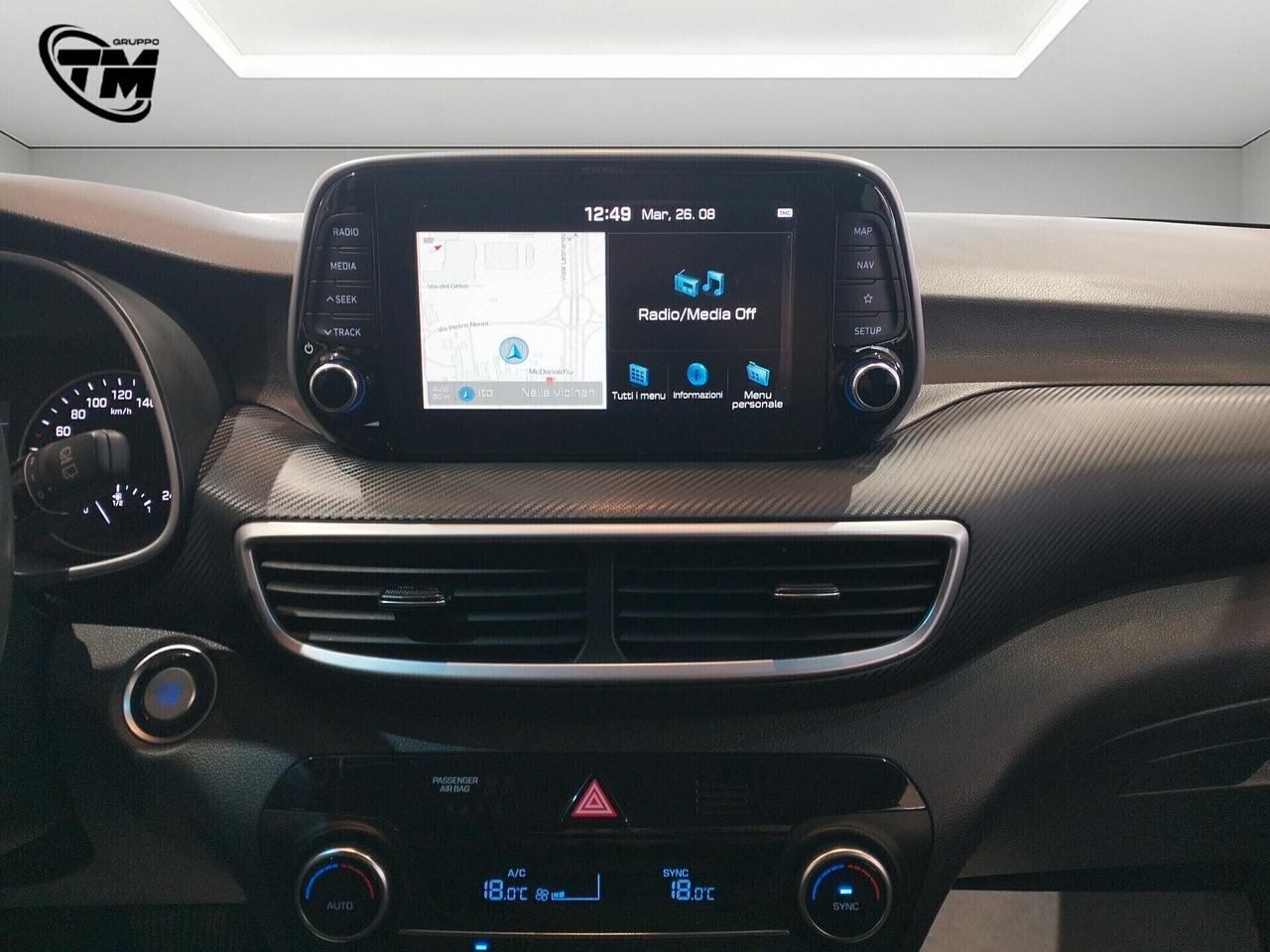 Hyundai TUCSON 1.6 crdi 48V Exellence 4wd 136cv *AUTOMATICA*