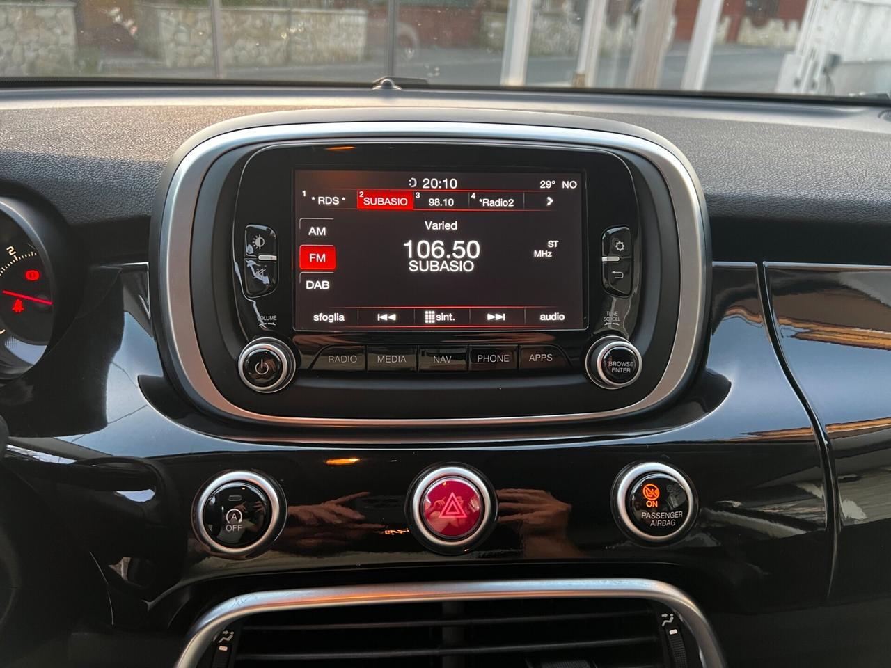 Fiat 500X 1.6 MultiJet 120 CV Lounge-NAVI-LED