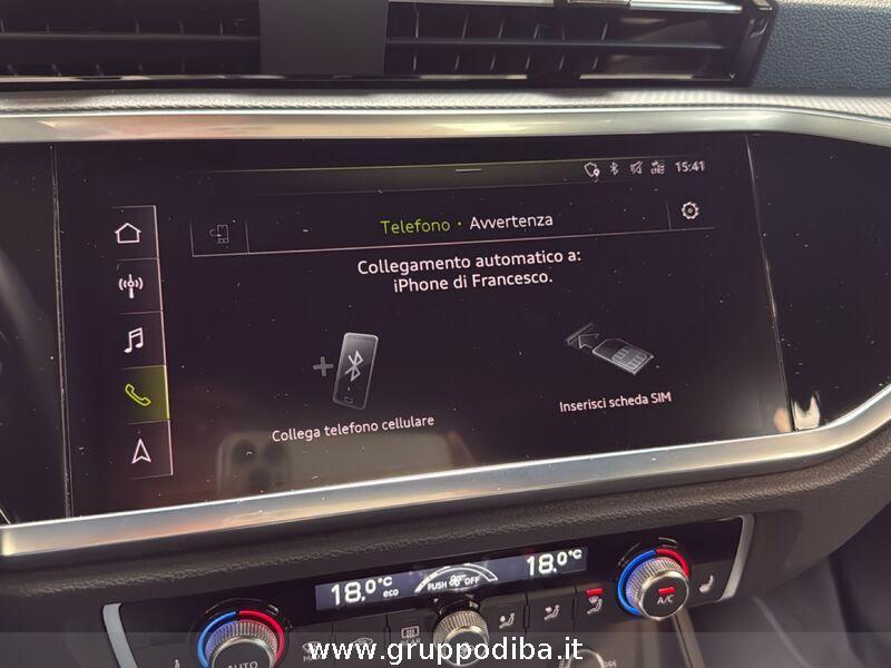 Audi Q3 II 2018 Benzina 35 1.5 tfsi Business s-tronic